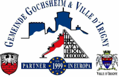 Logo Gemeindepartnerschaft Gochsheim-Irigny
